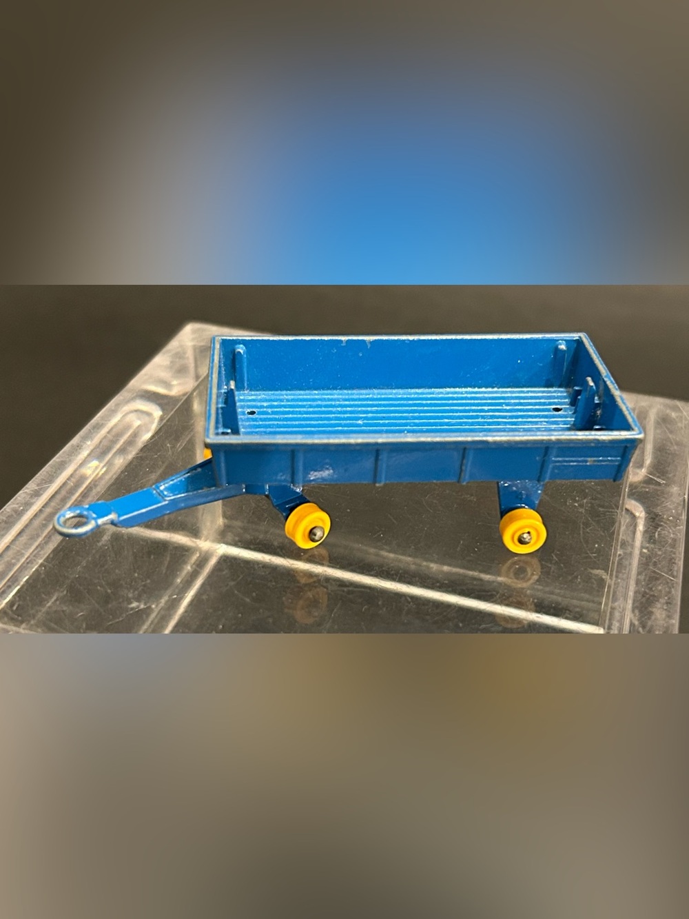 Vintage 1960s Lesney Matchbox Die-Cast Hay Trailer No. 40